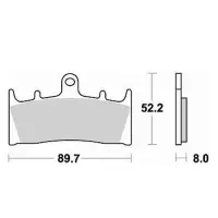 Колодки 764CM55 Braking