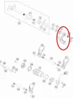 Рычаг переключения передач HQ FC/FE450/501(c17) original