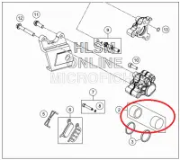 Поршень заднего тормозного суппорта КТМ65(07) original