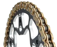 Цепь 428MX-130 V2 gold MotoMaster