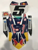 Наклейки передний номер, крыло, фильтровая коробка КТМ SX/SXF(с13) Factory Dungey