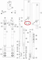Заглушка маятника D35 KTM original