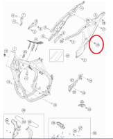 Клипса резиновая HQ