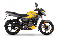 Мотоцикл Bajaj Pulsar NS125 желто-серый