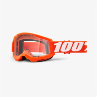 Очки 100% Strata 2 Goggle Orandge Clear Lens