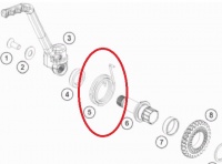 Возвратная пружина кикстартера SX85/TC85/125(18)