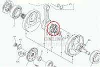 Сепаратор шатунный YZF250(14)