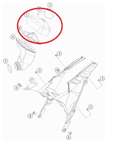 Фильтр воздушный KTM 65 (с17) original