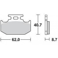 Колодки 722SM1 Braking