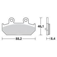 Колодки 690SM1 Braking