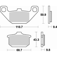 Колодки 662SM1 Braking