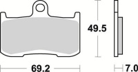 Колодки 906CM55 Braking