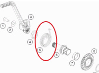 Возвратная пружина кикстартера SX85/TC85/125(18)