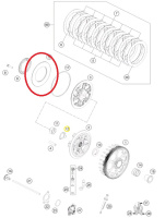 Пружина сцепления FC250/350(c19)