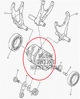 Копировальный вал YZF450(06-08)