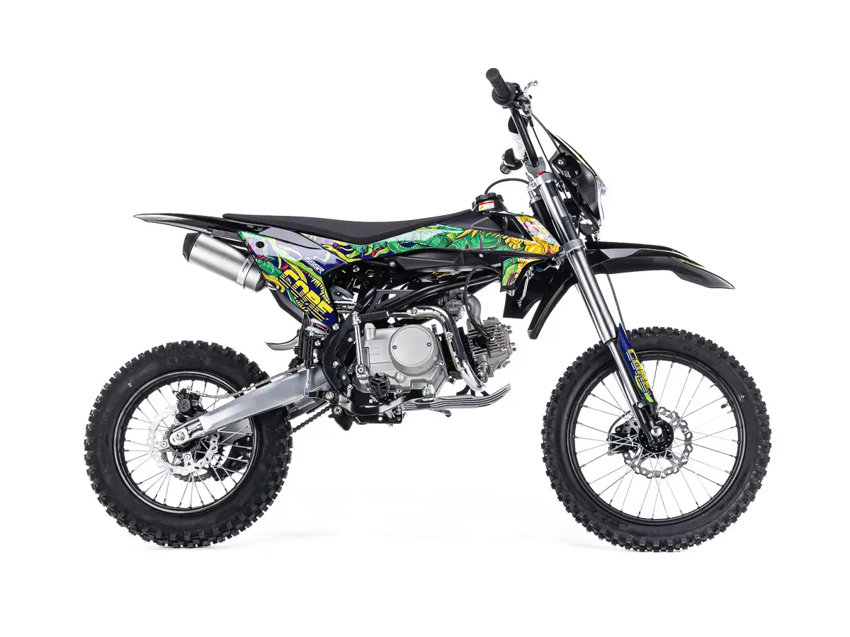 Питбайк BSE SSSR Core SA125 17/14 Полуавтомат Blue Green Monster