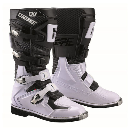 Мотоботы Gaerne GXJ Black White