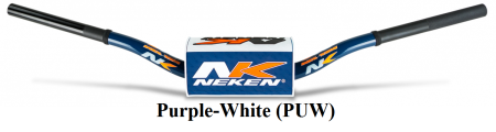 Руль Neken OS BAR 85CC LOW PU/WH