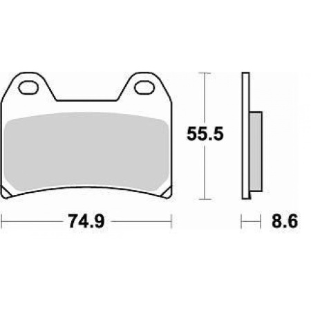 Колодки 784SM1 Braking