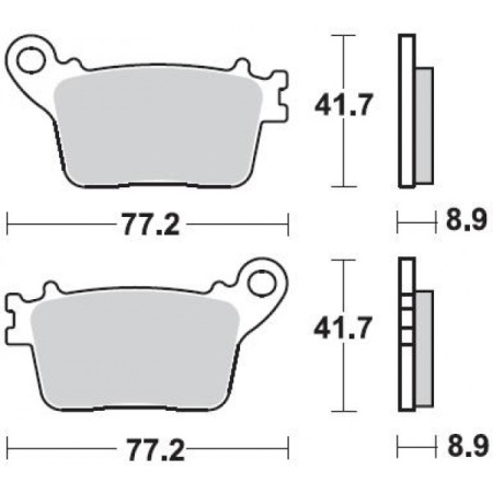 Колодки 925SM1 Braking