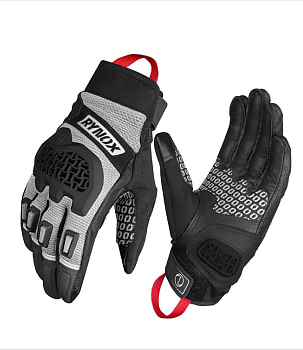 Мотоперчатки RYNOX GRAVEL GLOVES, grey/black