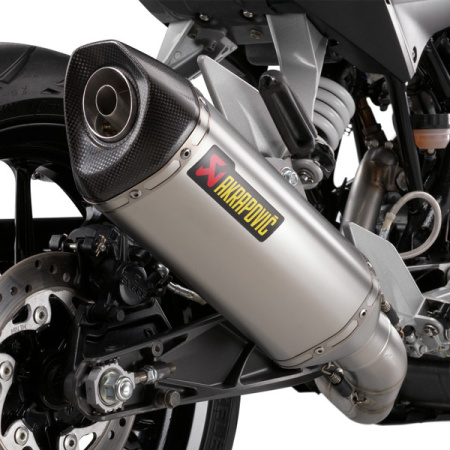 Выхлопная система KTM390 Duke, Akrapovic 