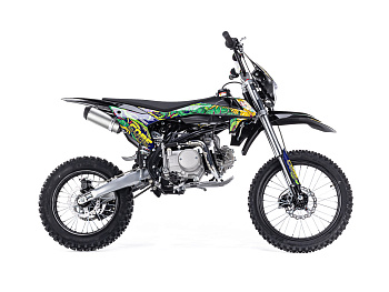 Питбайк BSE SSSR Core SA125 17/14 Полуавтомат Blue Green Monster