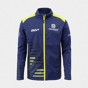 Куртка Husqvarna TEAM SOFTSHELL JACKET, blue/yellow