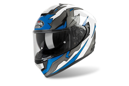 Шлем дорожный Airoh ST501 Bionic Blue Gloss M (1)