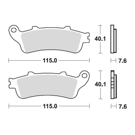 Колодки 815CM33 Braking