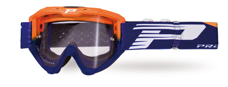 Очки Progrip Atzaki 3201 TR Orange fluo-Blue/Clear Lens