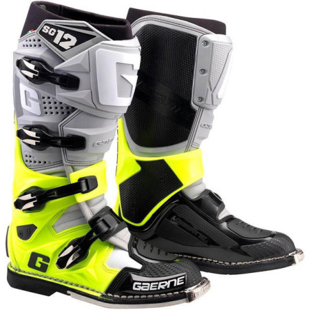 Мотоботы Gaerne SG-12 grey/yellow/black