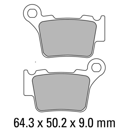 Колодки 891/RM368R Regulmoto