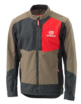 Мотокуртка GASGAS FAST JACKET, black/brown