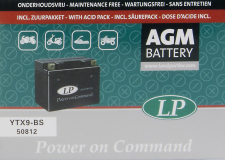 АКБ YTX9-BS