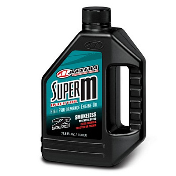 Масло Maxima Super M Smokeless injector 2T 1л. синтетическое