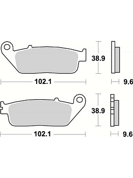 Колодки 720/014 Goldfren S3