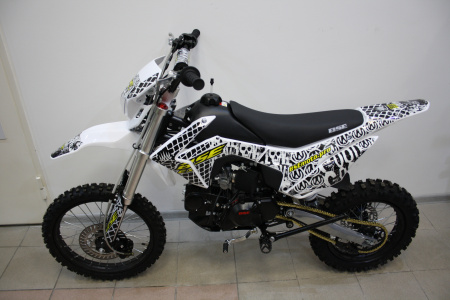 Питбайк BSE EX 125e 17/14 MAX 13 White Yellow 