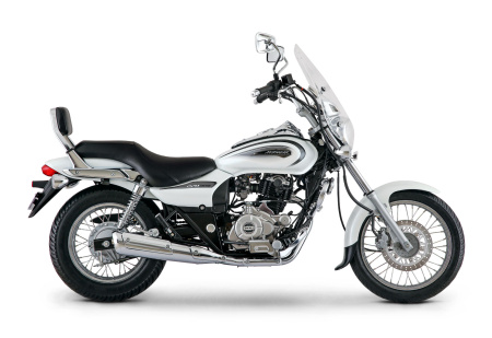 Мотоцикл Bajaj Avenger 220 Cruise белый