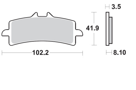 Колодки 930CM55 Braking
