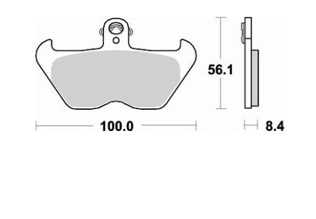 Колодки 806SM1 Braking