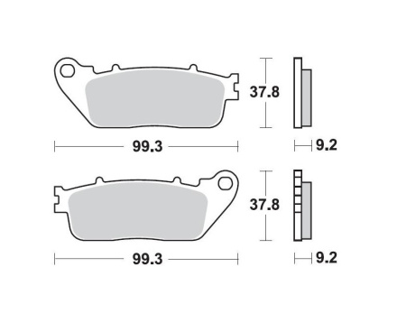 Колодки 787CM55 Braking