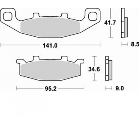 Колодки 698CM56 Braking