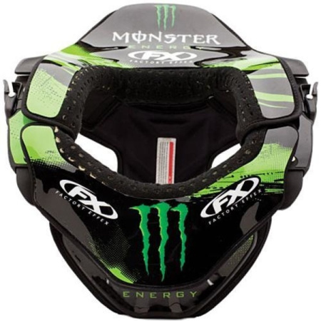 К-т наклеек на защиту шеи LeattBrace Monster Energy