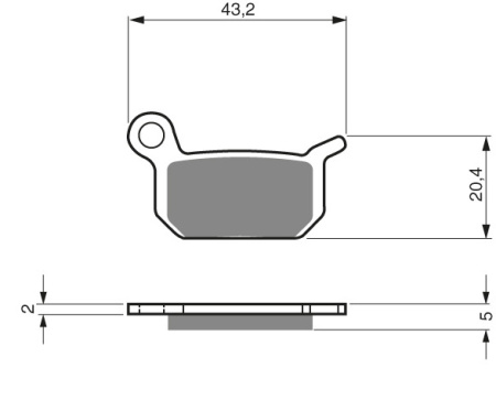 Колодки 897 Goldfren 190