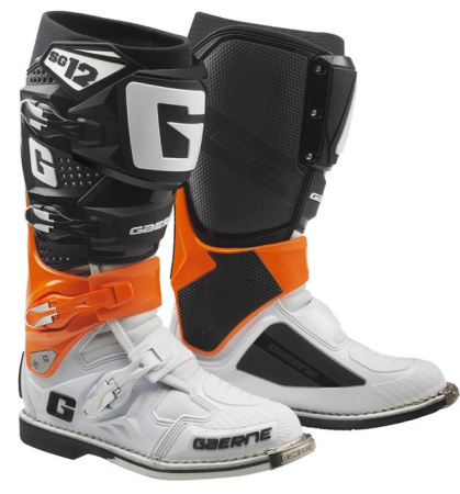 Мотоботы Gaerne SG-12 Black/White/Orange 