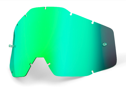 Фильтр в очки 100% Mirror Green Anti-Fog